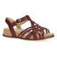 Plum Leather Sandal