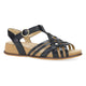 Black Leather Sandal