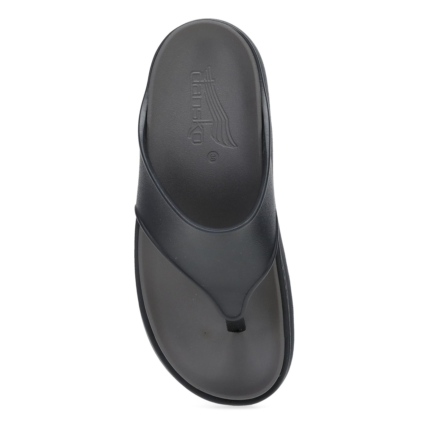Dansko Devyn Thong Black Molded