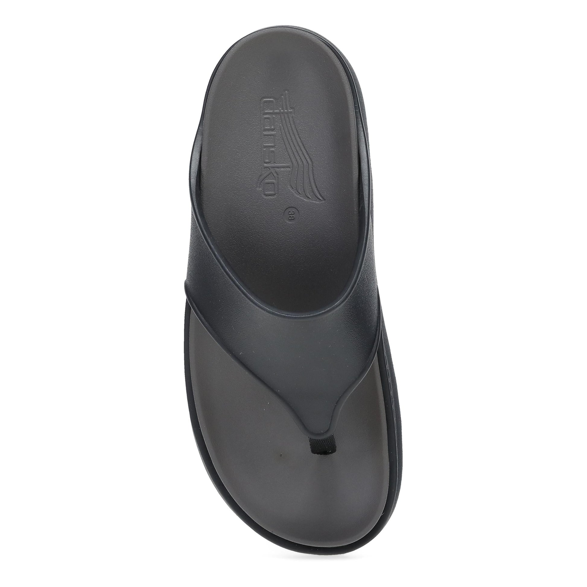 Dansko Devyn Thong Black Molded