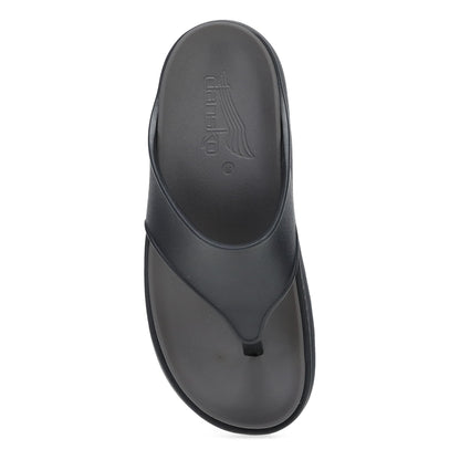 Dansko Devyn Thong Black Molded