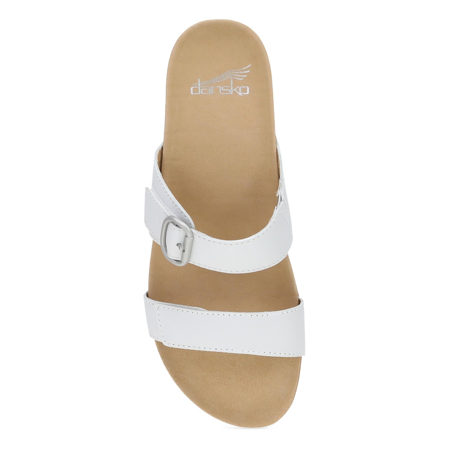 Dansko Justine White Full Grain