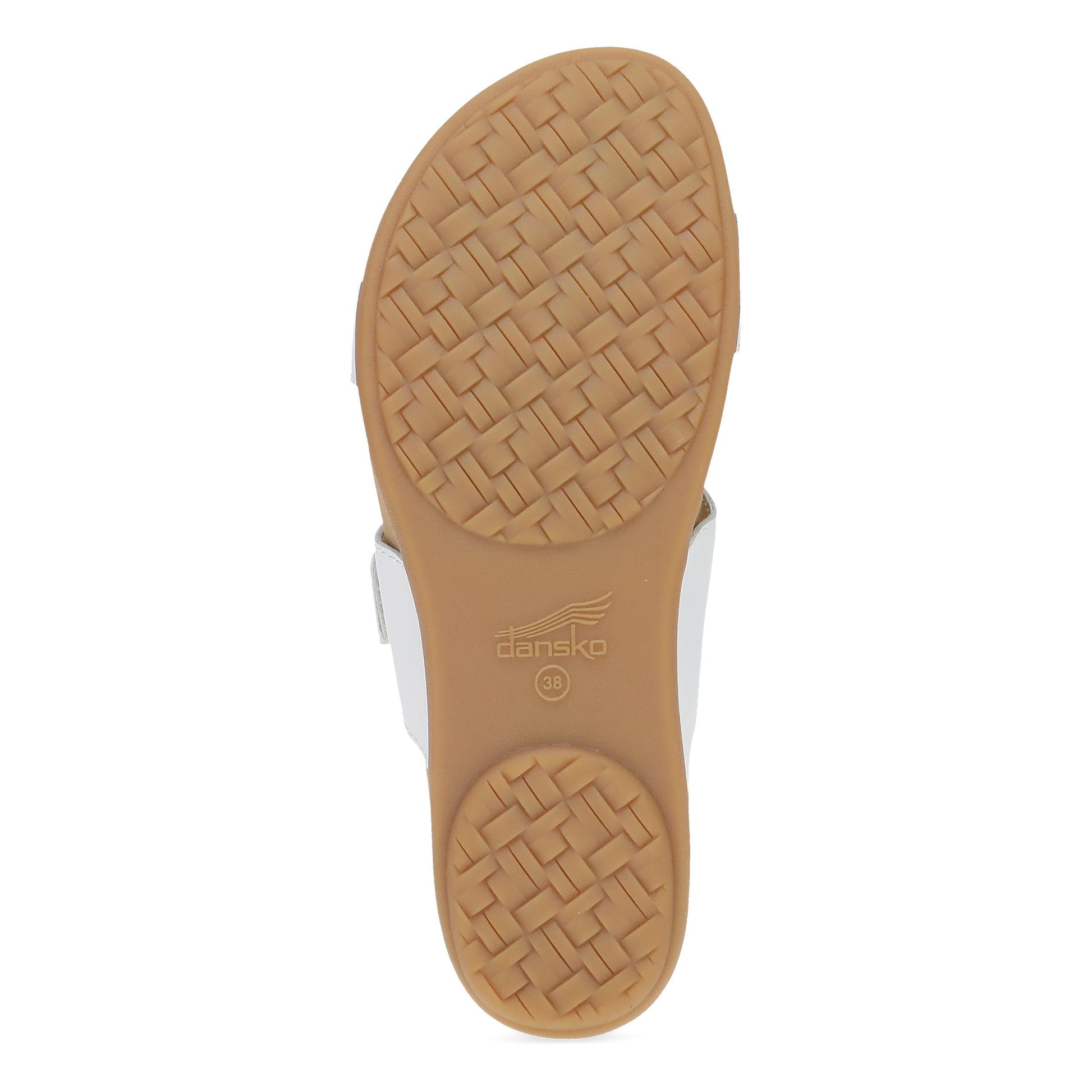 Dansko Justine White Full Grain