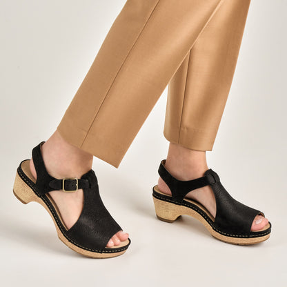 Dansko Laverne Black Milled Nubuck