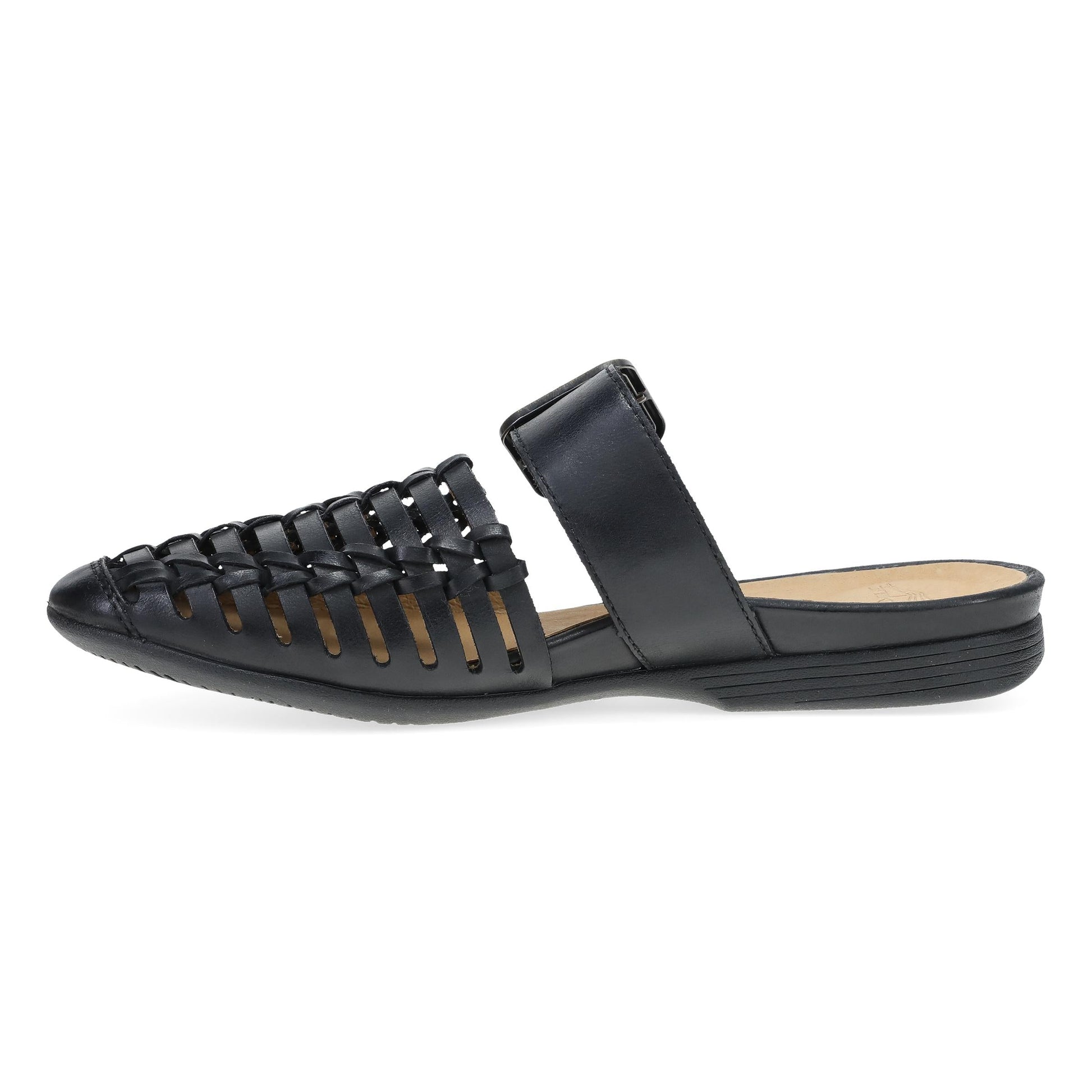 Dansko Leilani Black Burnished Nappa