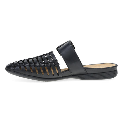 Dansko Leilani Black Burnished Nappa