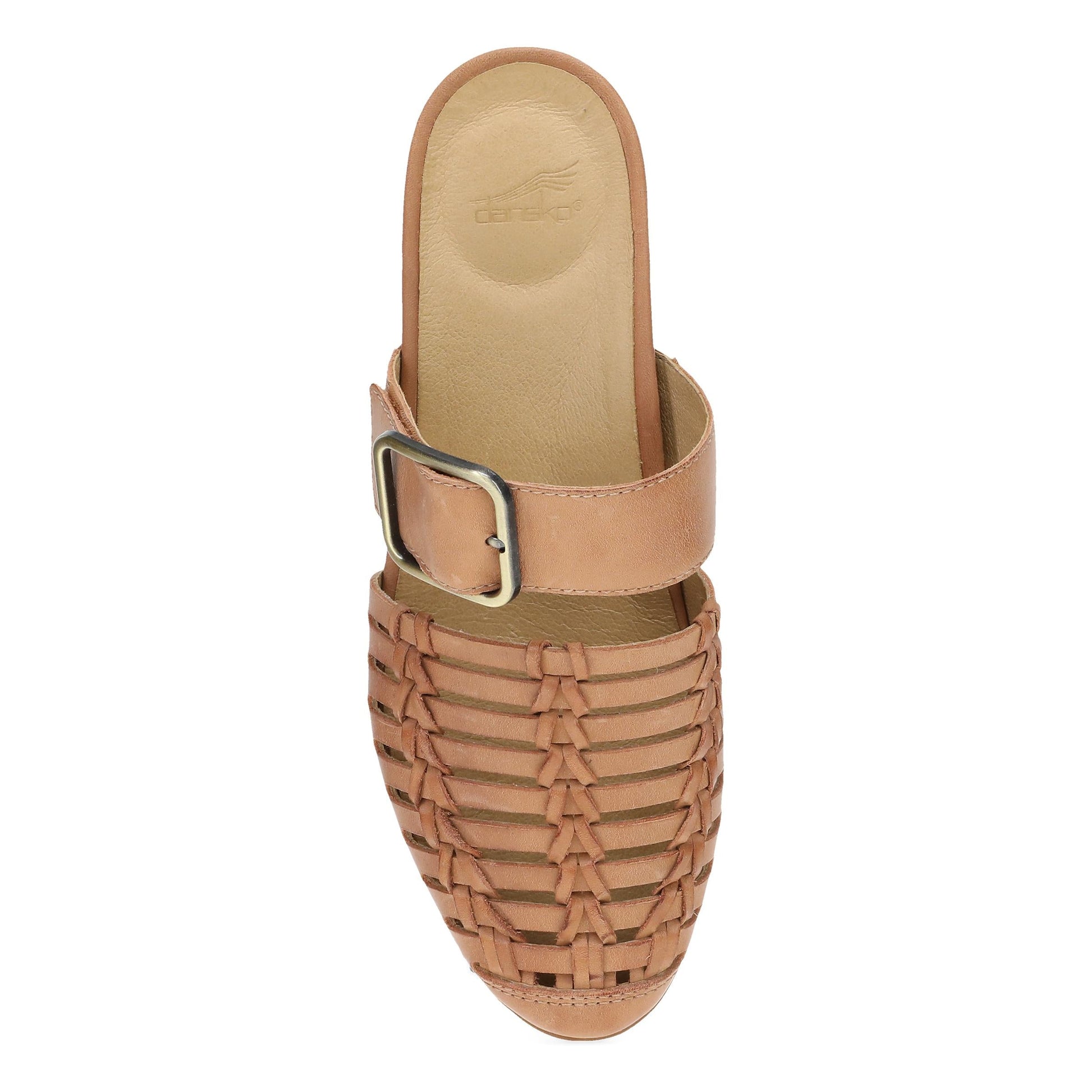 Dansko Leilani Light Tan Burnished Nappa