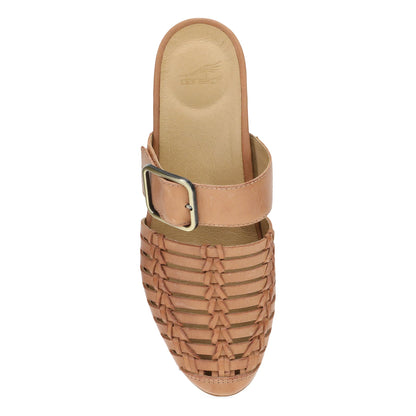 Dansko Leilani Light Tan Burnished Nappa