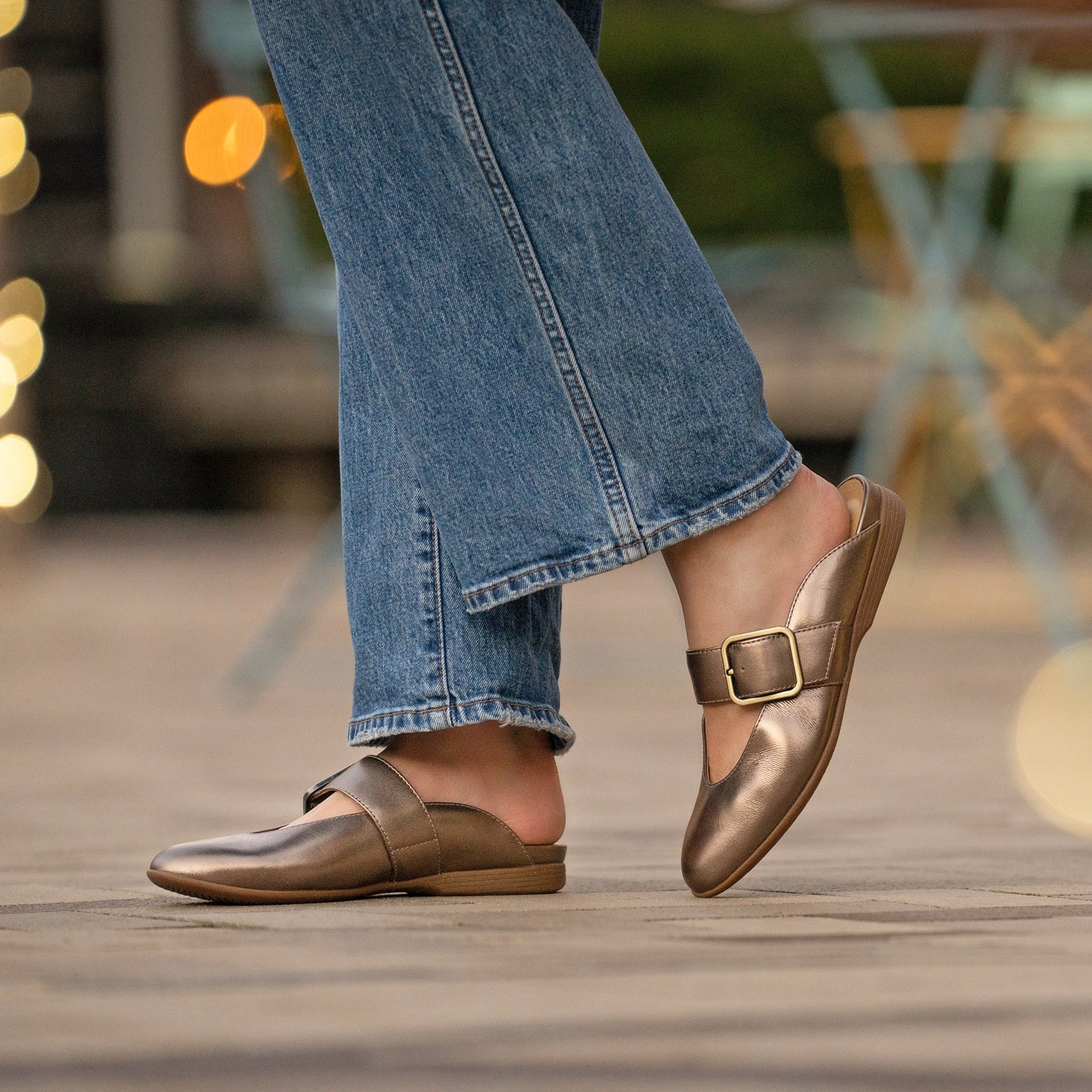 Dansko Lotus Dark Gold Metallic