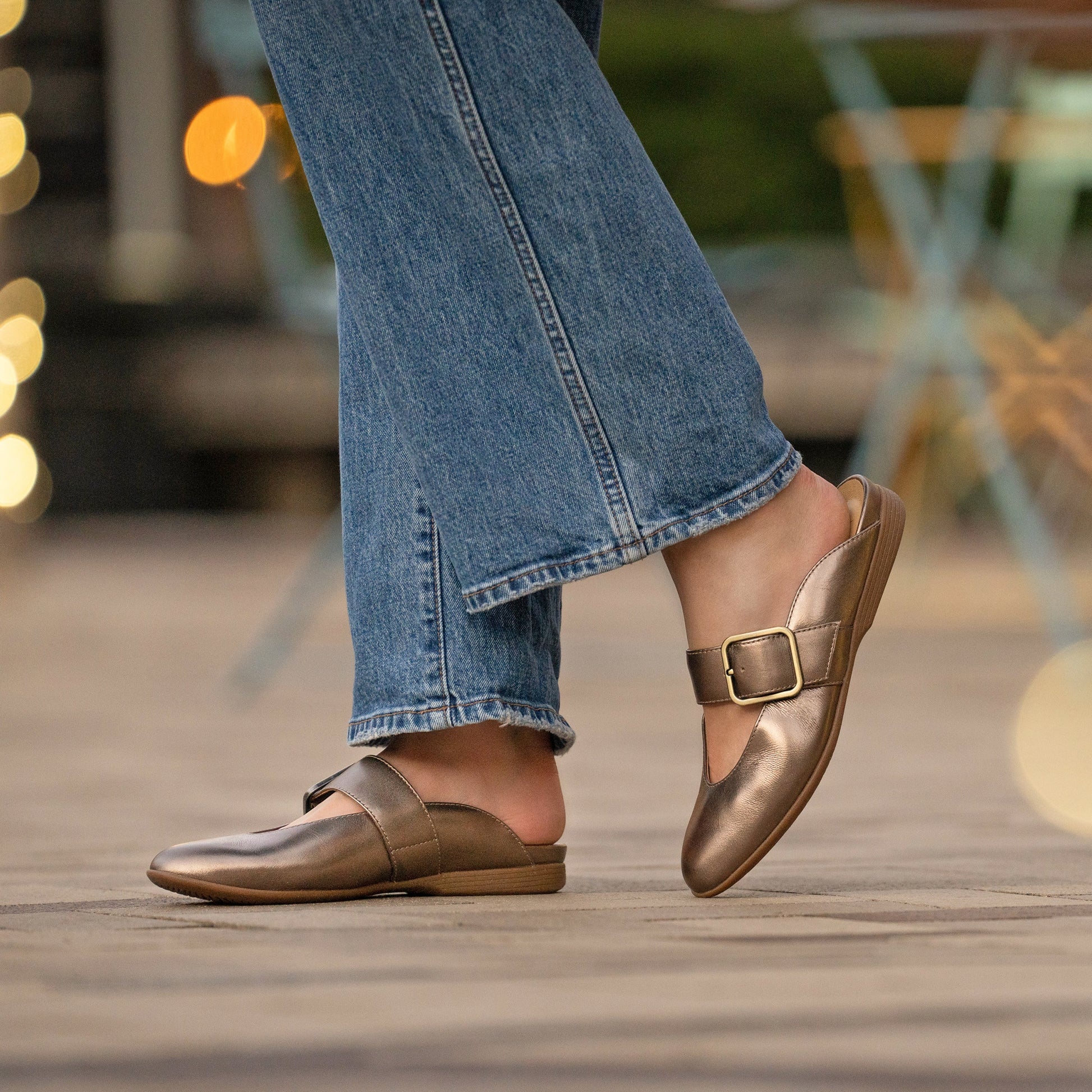Dansko Lotus Dark Gold Metallic