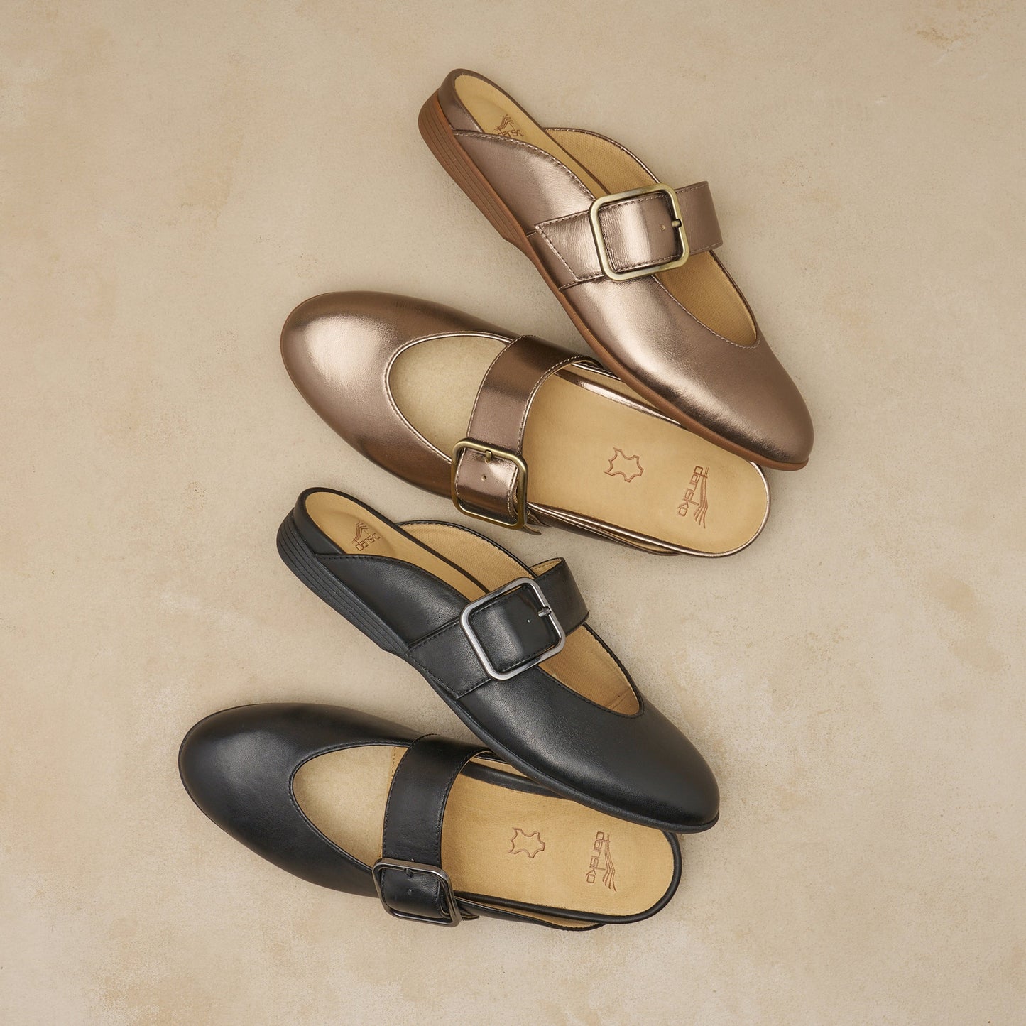 Dansko Lotus Dark Gold Metallic