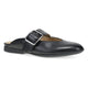 Black Nappa Mule