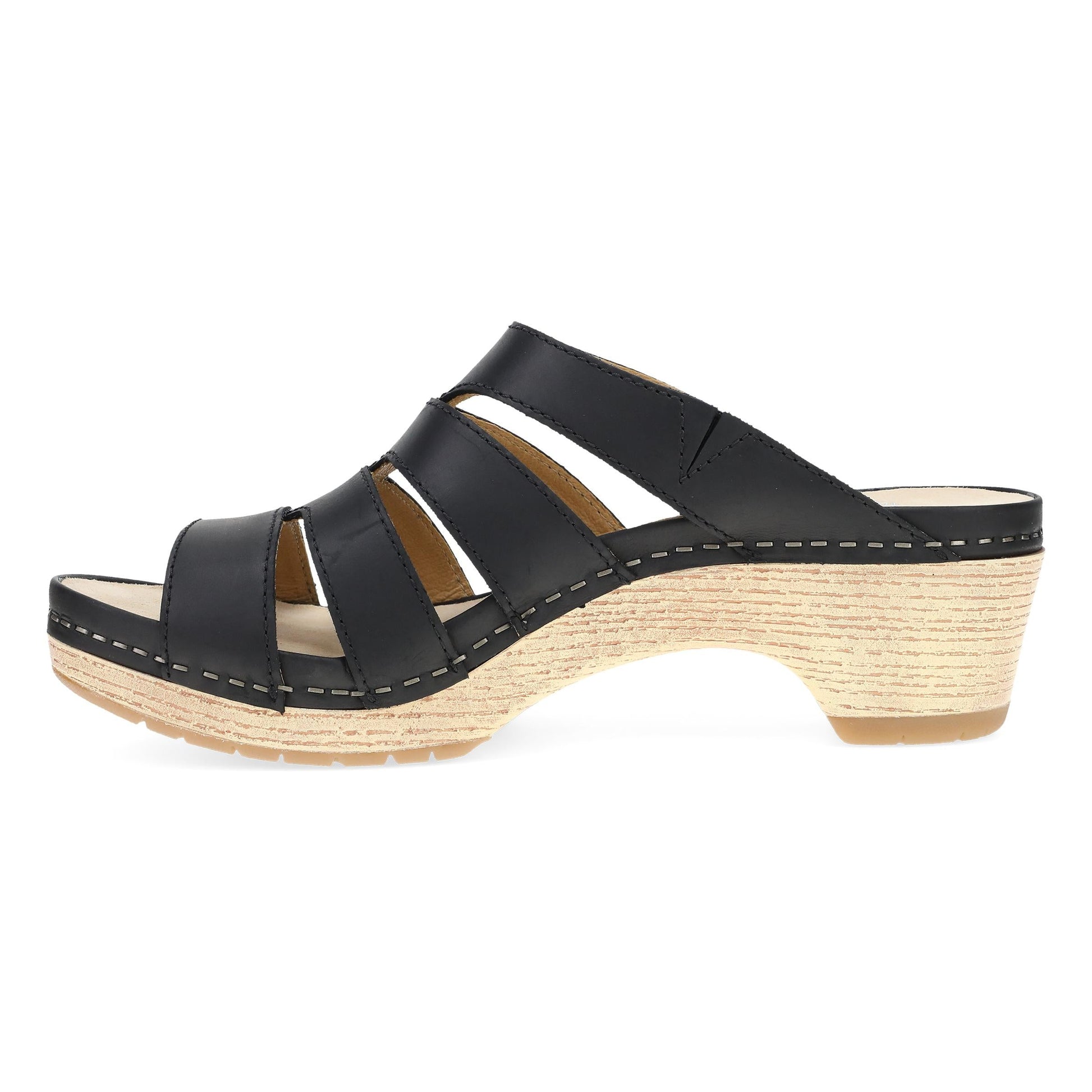 Dansko Lyndi Black Oiled Pull Up