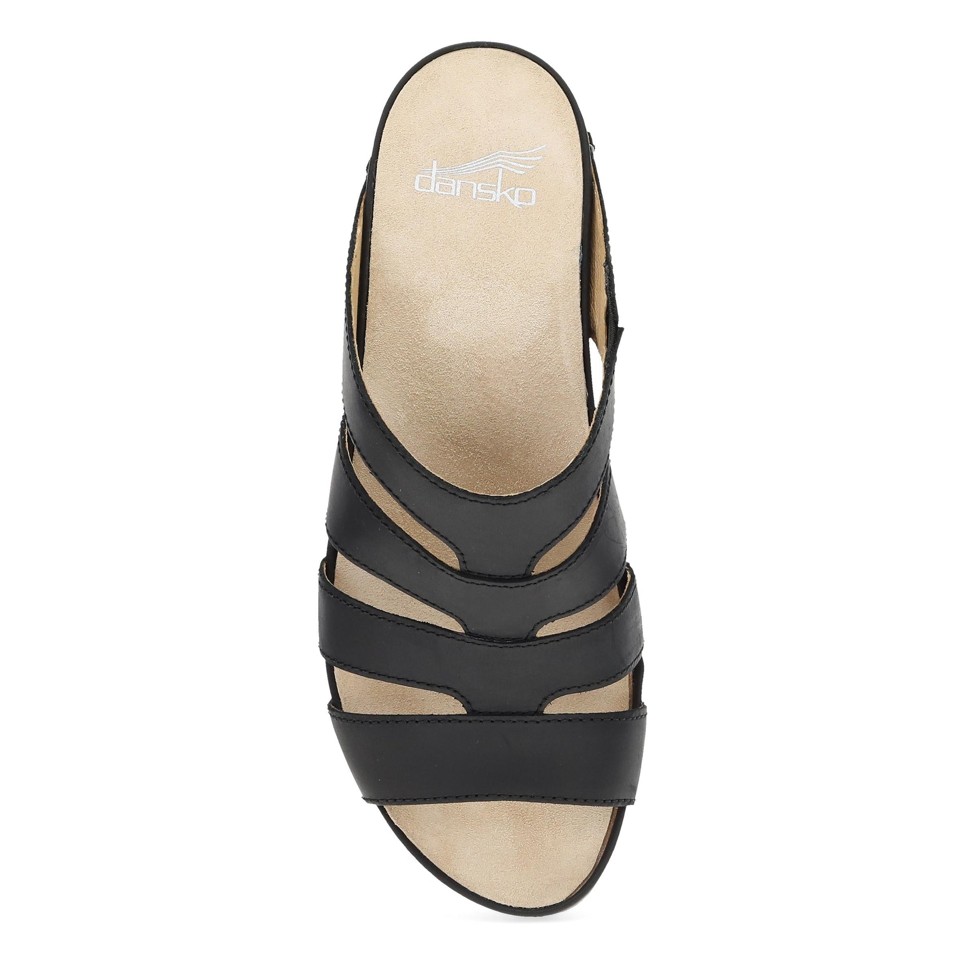 Dansko Lyndi Black Oiled Pull Up