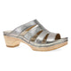 Platino Metallic Sandal