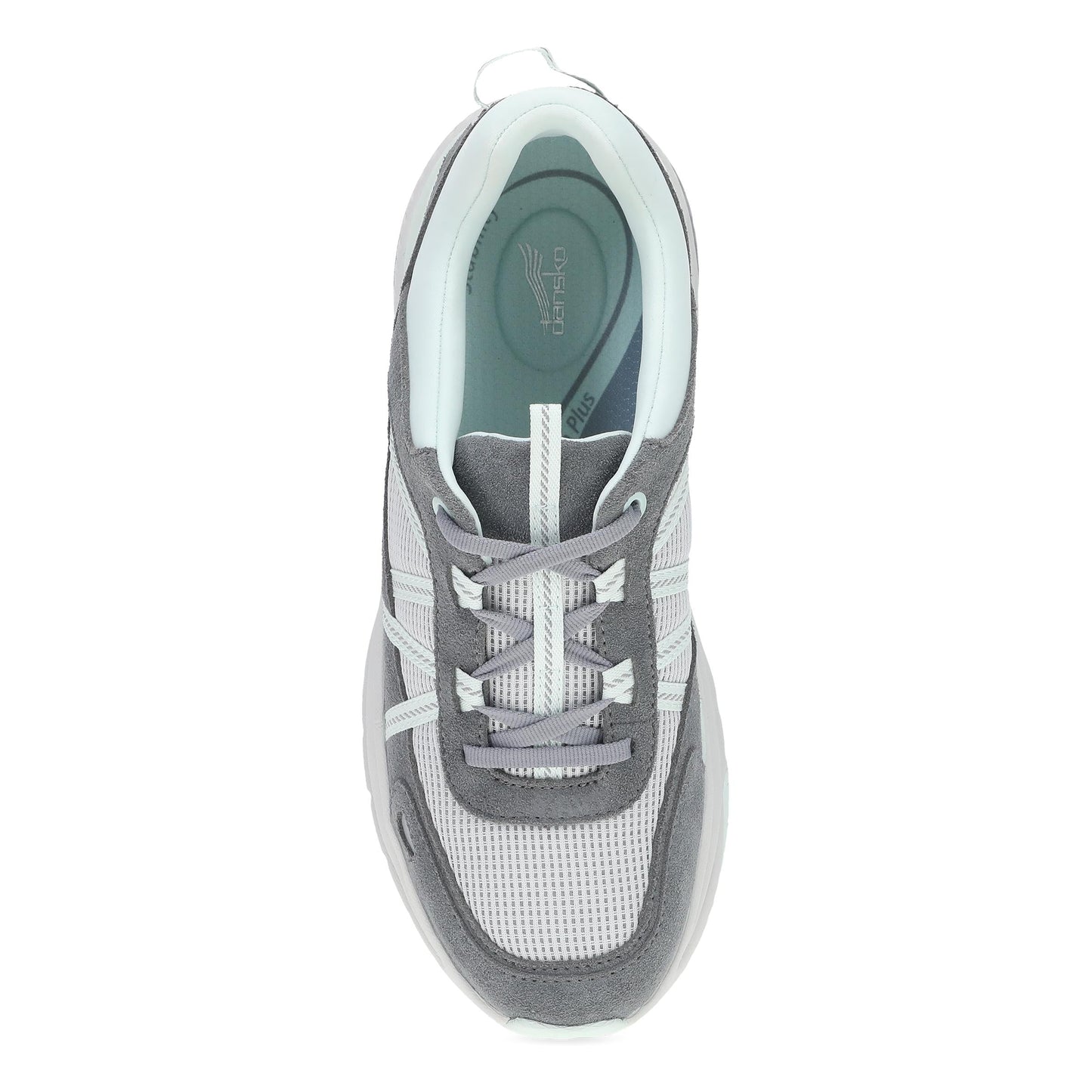 Dansko Poppy Frost Grey Suede
