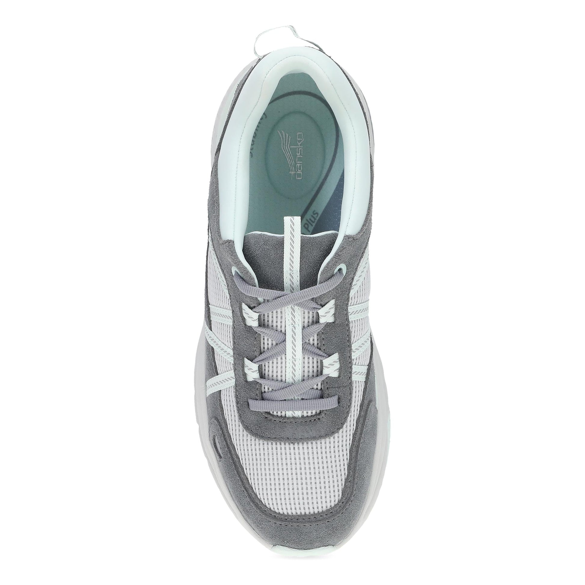 Dansko Poppy Frost Grey Suede