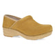 Mustard Leather Clog