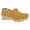 Mustard Leather Clog