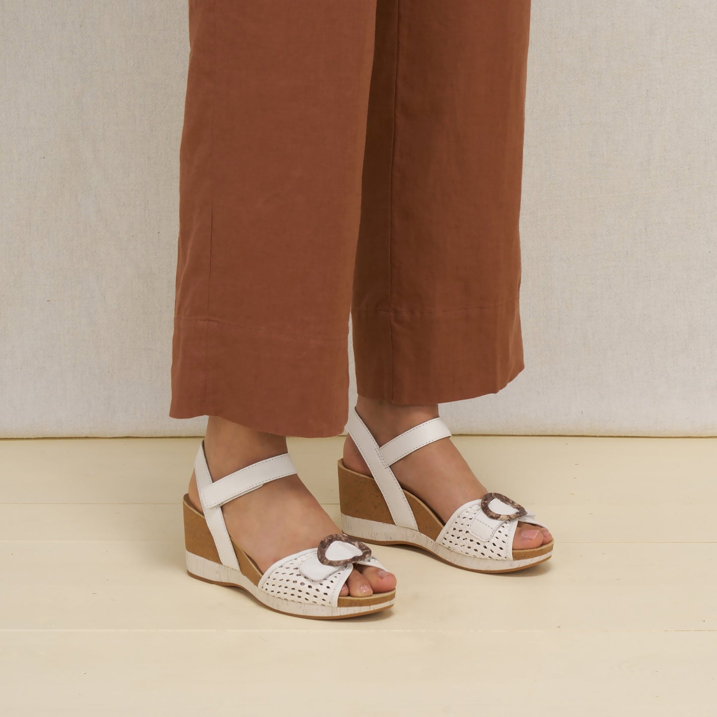 Dansko Stella White Woven