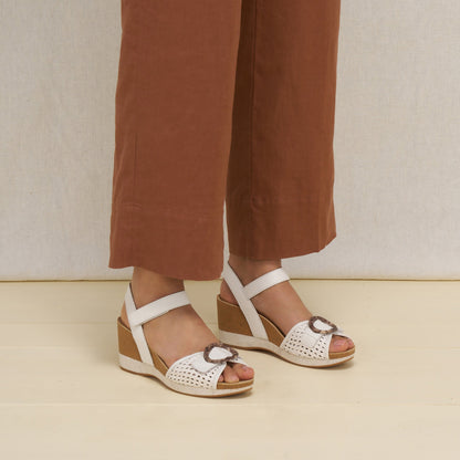 Dansko Stella White Woven