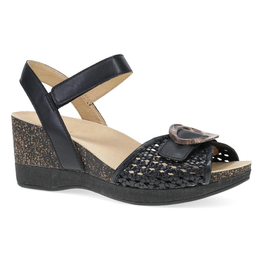 Dansko Stella Black Woven