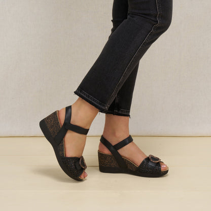 Dansko Stella Black Woven