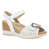 White Woven Sandal