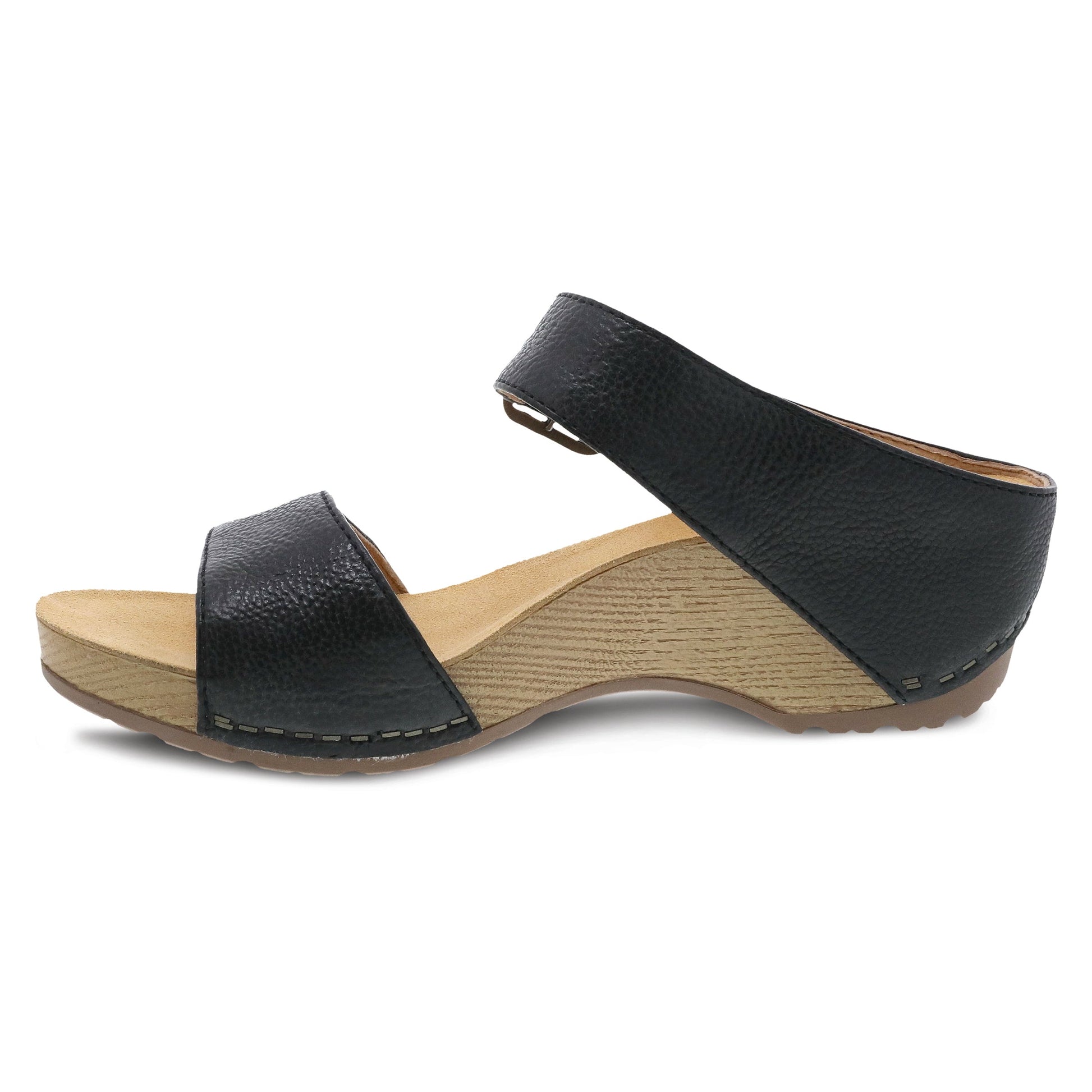 Dansko Tanya Black Milled Burnished