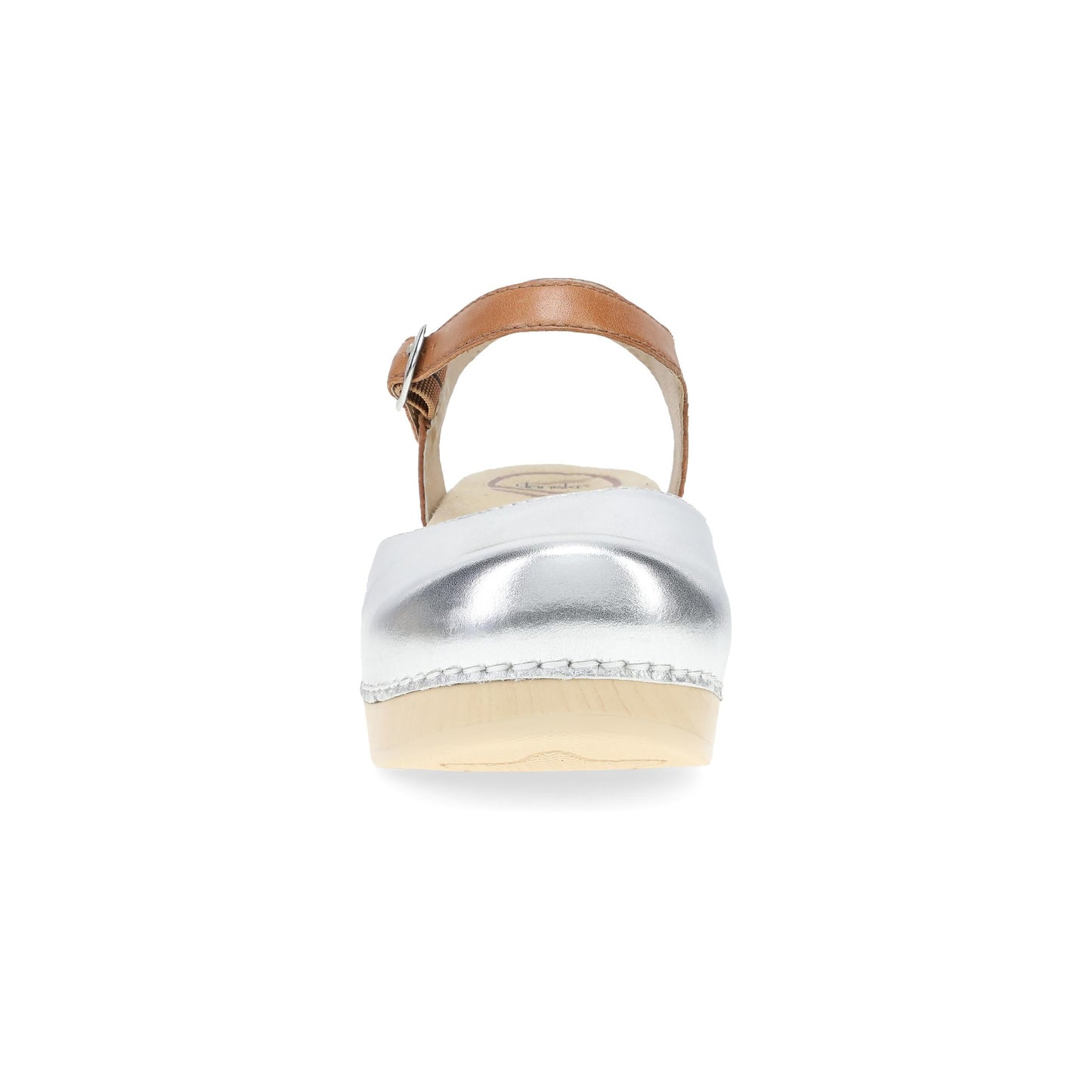 Dansko Sam Silver/Tan Leather