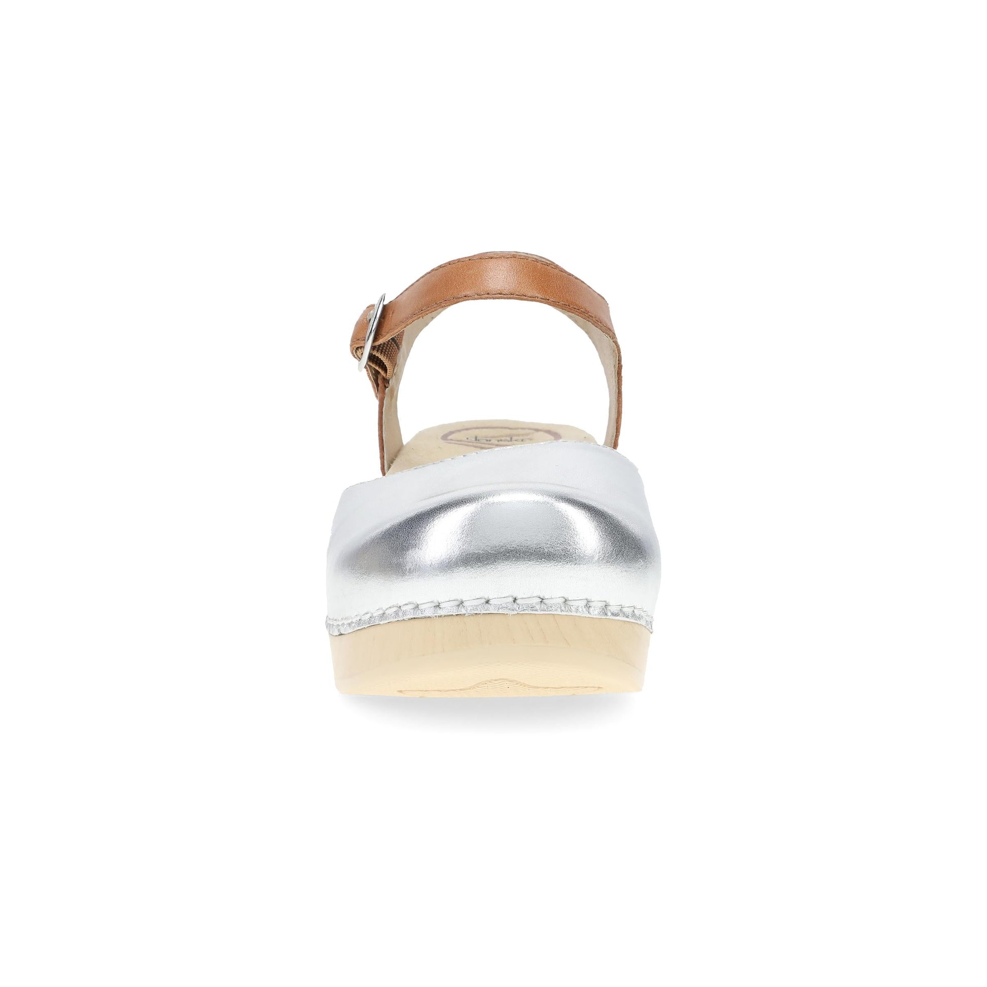 Dansko Sam Silver/Tan Leather