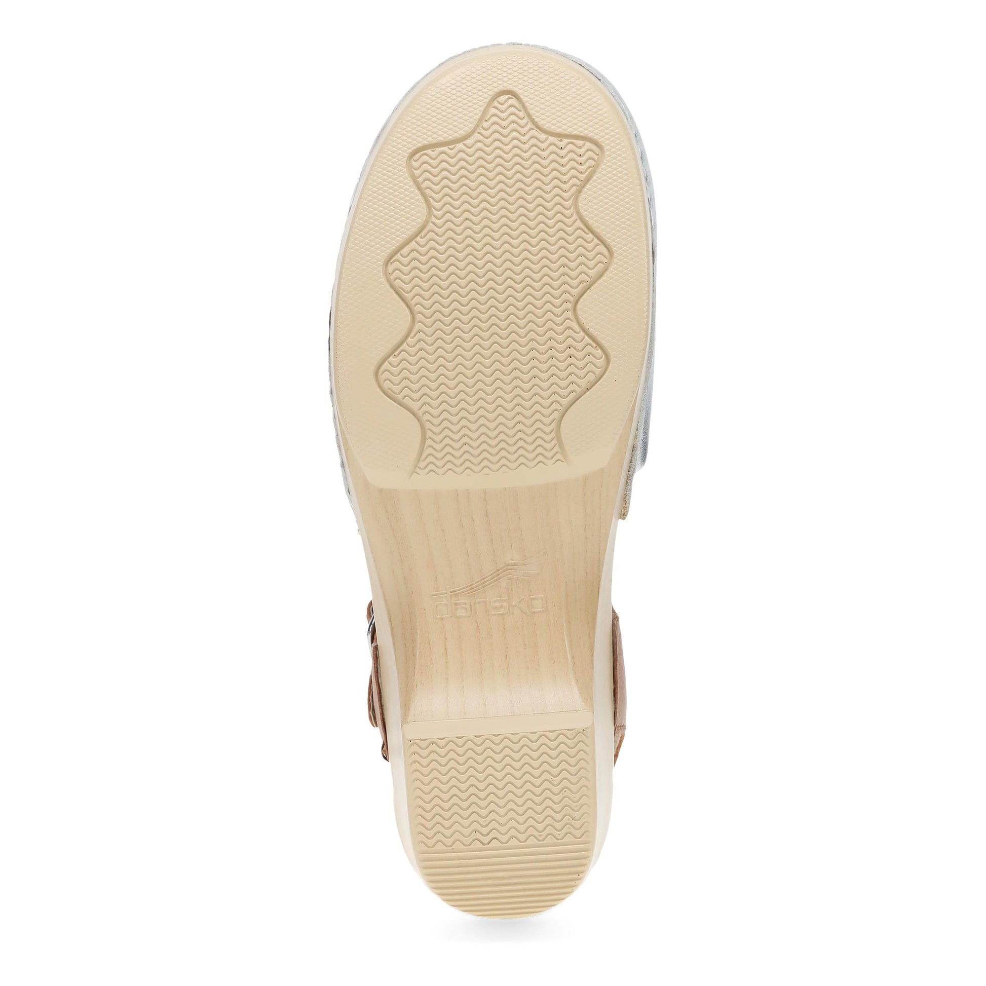 Dansko Sam Silver/Tan Leather