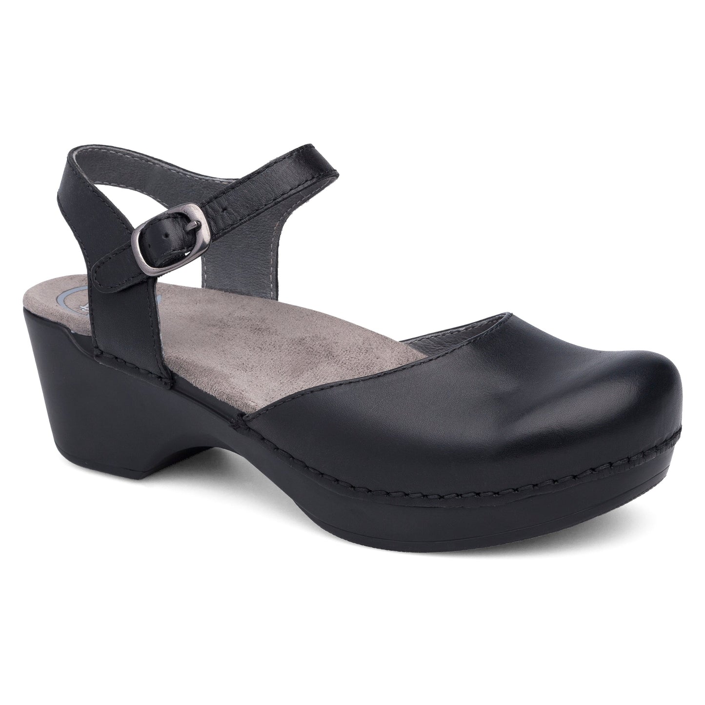 Black Soft Full Grain Mary Jane,35