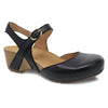 Black Milled Burnished Mary Jane