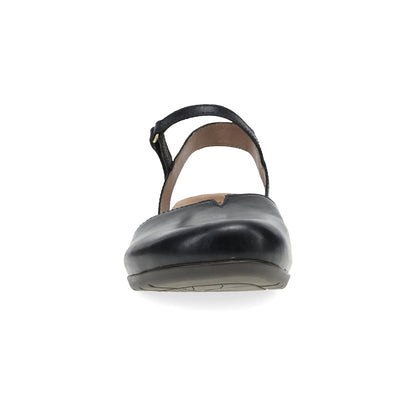 Dansko Rowan Black Waxy Burnished