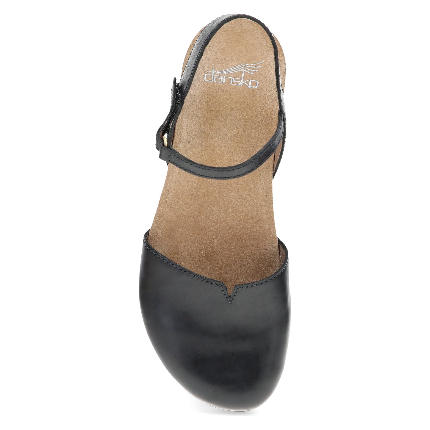 Dansko Rowan Black Waxy Burnished