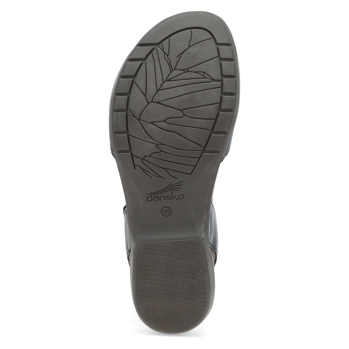 Dansko Rowan Black Waxy Burnished