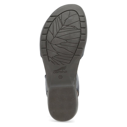 Dansko Rowan Black Waxy Burnished