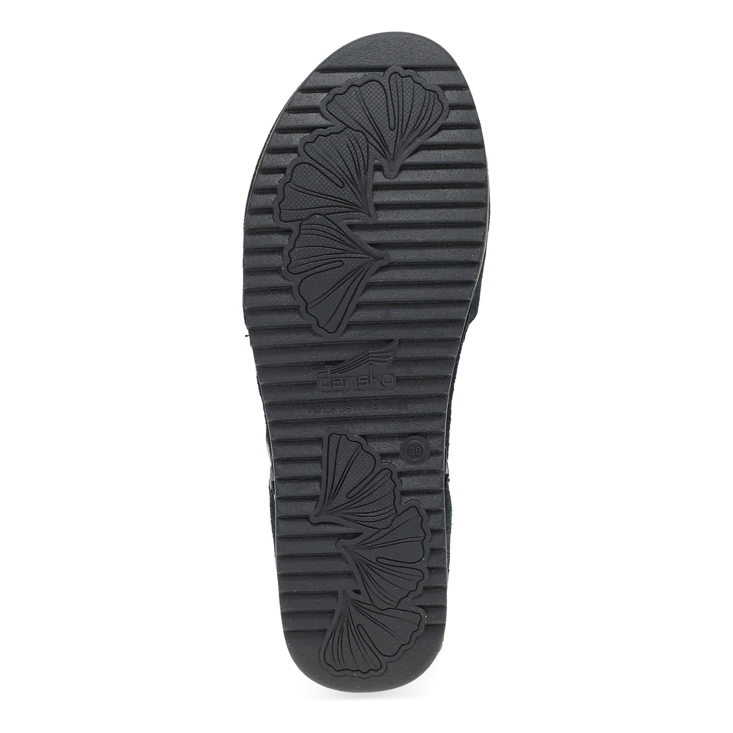 Dansko Mae Black Burnished Suede