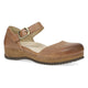 Tan Burnished Suede Mary Jane