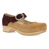 Tan Mulberry Burnished Nubuck Mary Jane