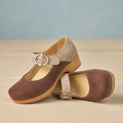 Dansko Bonny Mary Jane Chocolate/Taupe