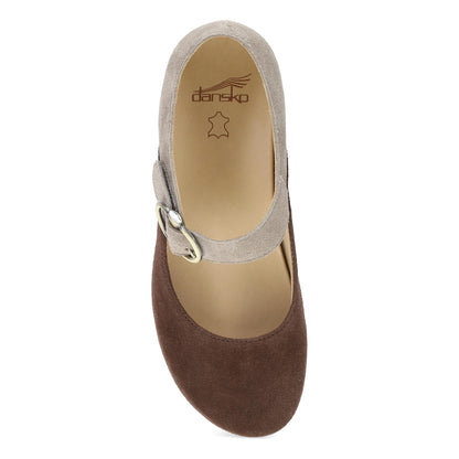 Dansko Bonny Mary Jane Chocolate/Taupe