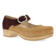 Tan Mulberry Burnished Nubuck Mary Jane