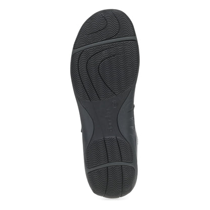 Dansko Stacy Black Waxy Burnished