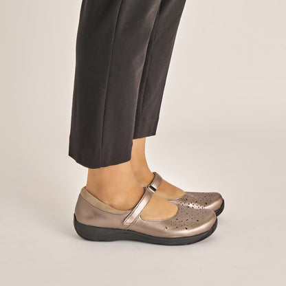 Dansko Stacy Pewter Metallic