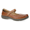 Toffee Leather Mary Jane