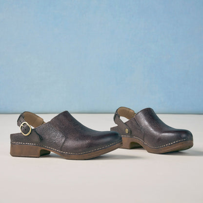 Dansko Millie Chocolate Tooled