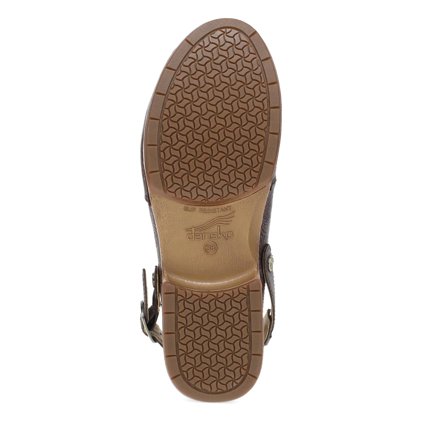 Dansko Millie Chocolate Tooled