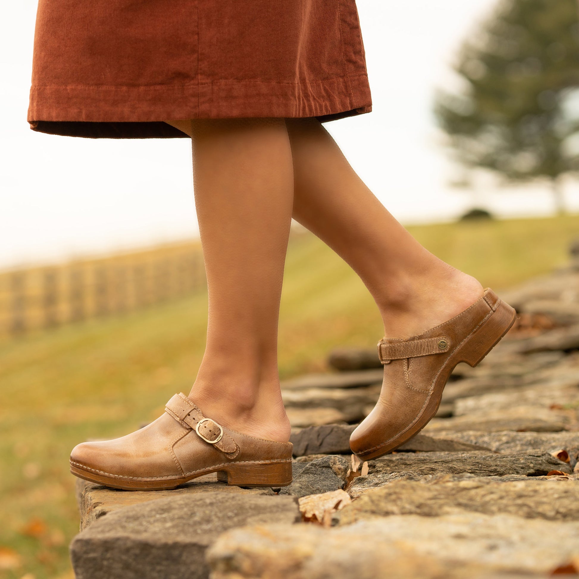 Dansko Millie Tan Waxy Brush Off